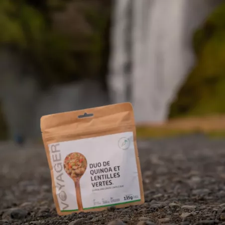Duo de quinoa aux lentilles