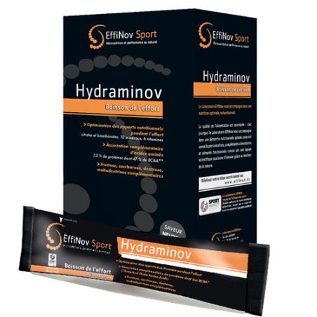 Hydraminov - Boisson de l'effort - Saveur Neutre - 1 stick