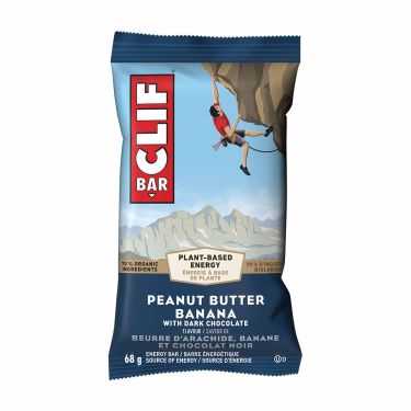 Barre énergétique Clif Bar - Beurre de cacahuète, banane et chocolat noir