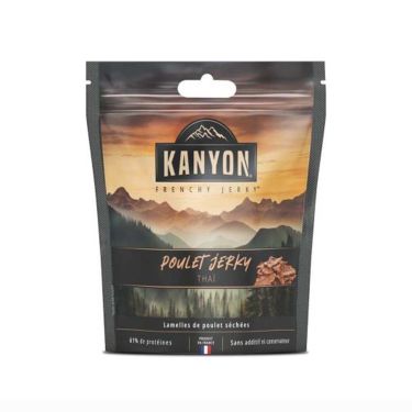 Chicken Jerky Kanyon - Poulet Thaï - 50 g
