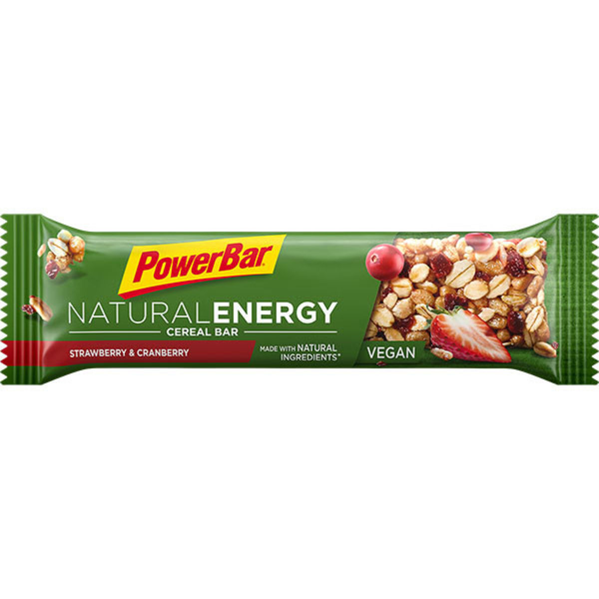 Barre aux céréales Powerbar Natural Energy - Fraise, cranberry
