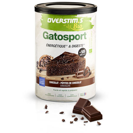 Gatosport bio Overstim.s - Gâteau énergétique - Chocolat