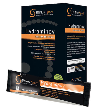 Hydraminov - Boisson de l´effort Effinov x 10 sticks - Citron