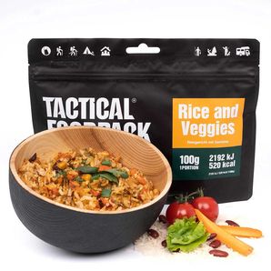 tactical foodpack riz et légumes
