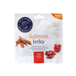 Salmon jerky - Saumon séché piment doux - 30 g