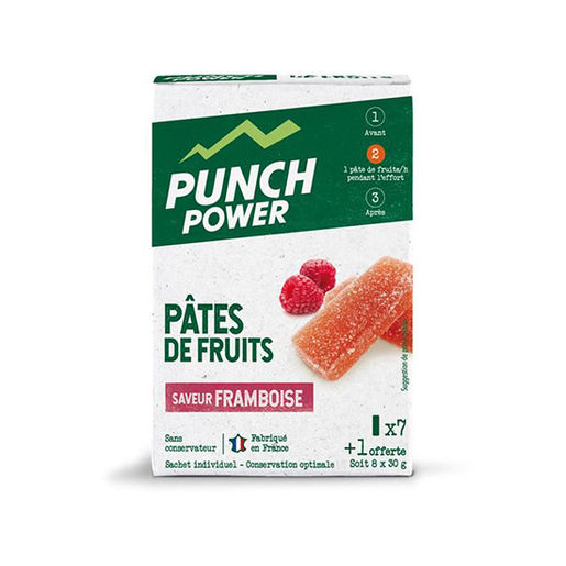 Pâtes de fruits framboie Punch Power