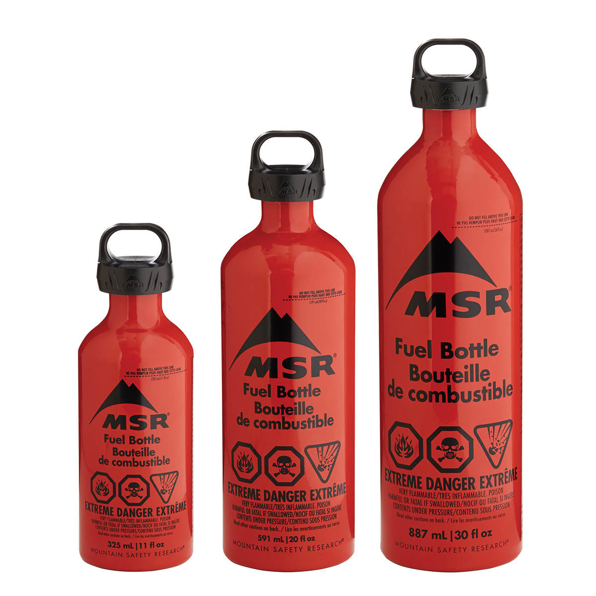 Bouteille combustible MSR