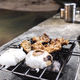 Barbecue grill compact Vargo - Fire Box Grill - Titane