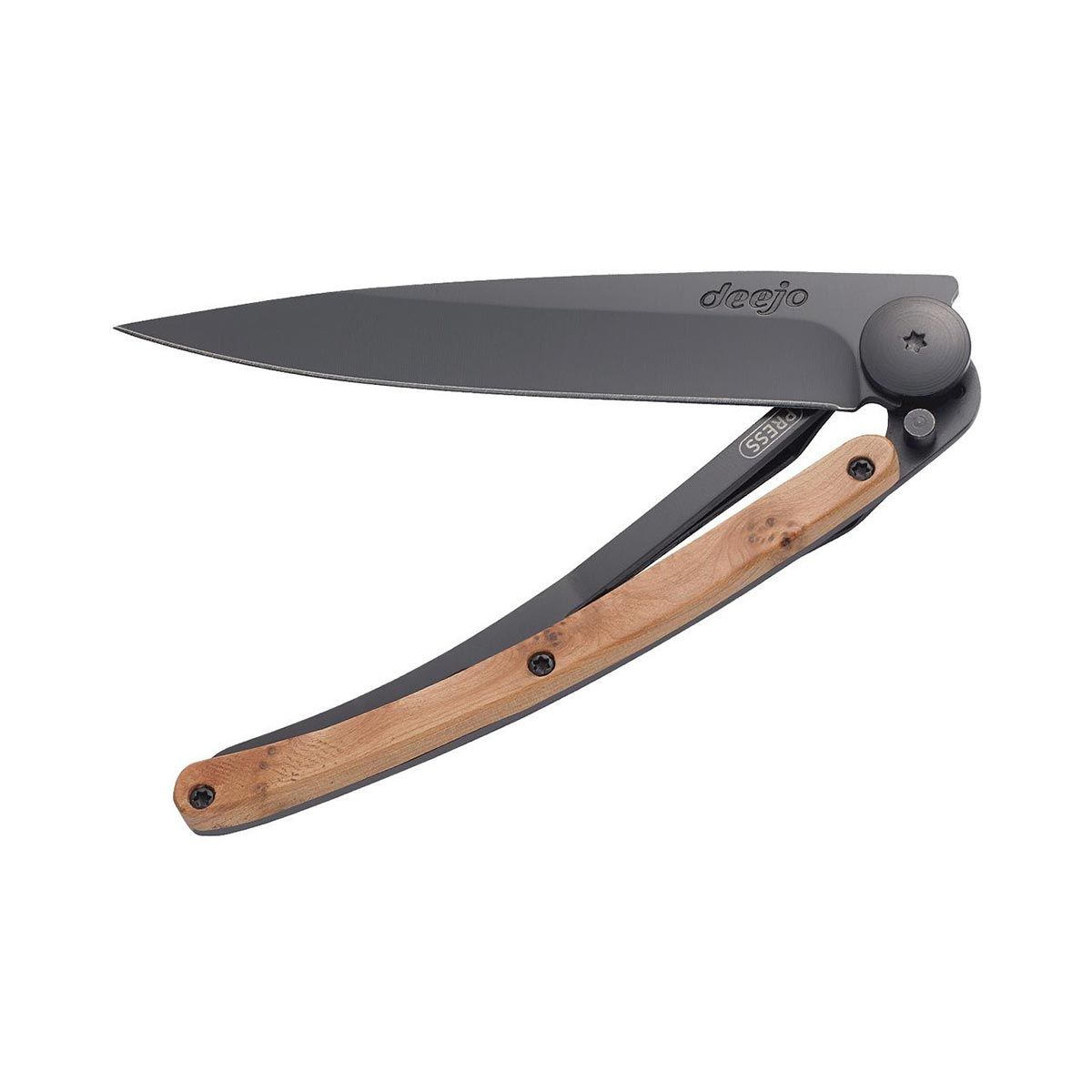 Couteau Deejo Wood - 37 g - Genévrier