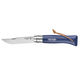Couteau Opinel n°8 - Baroudeur 8,5 cm - Inox, bleu
