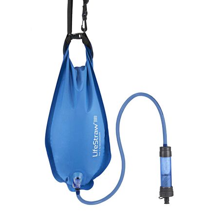 Filtre à eau par gravité portable LifeStraw Flex - 3,7 L - Charbon actif