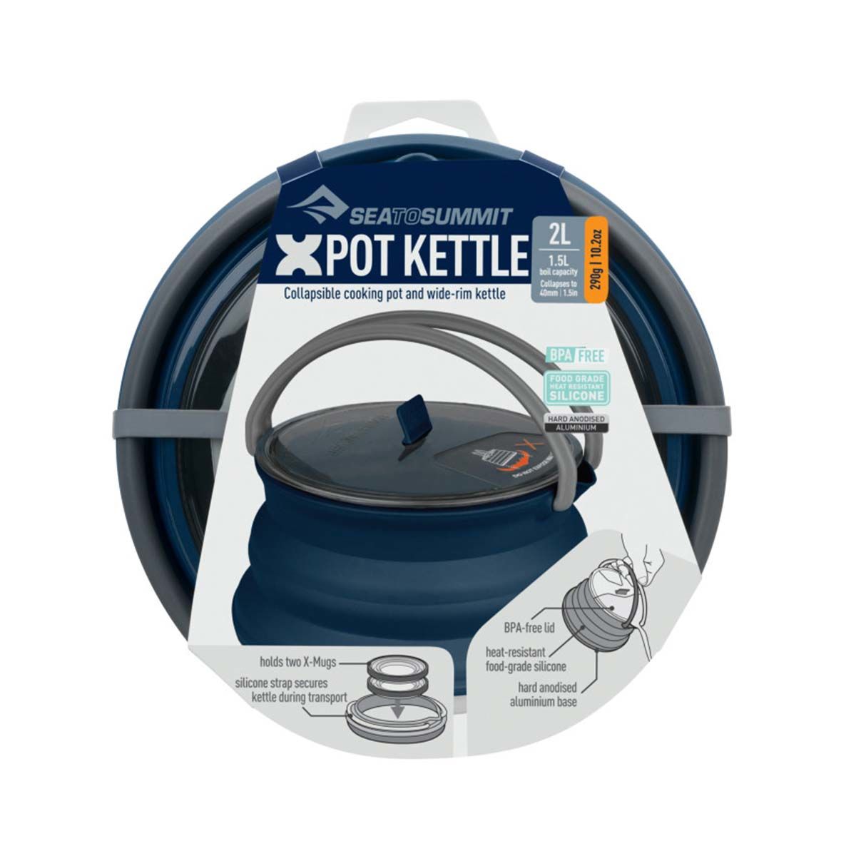 Bouilloire pliable X-Pot Kettle 2L Sea to Summit