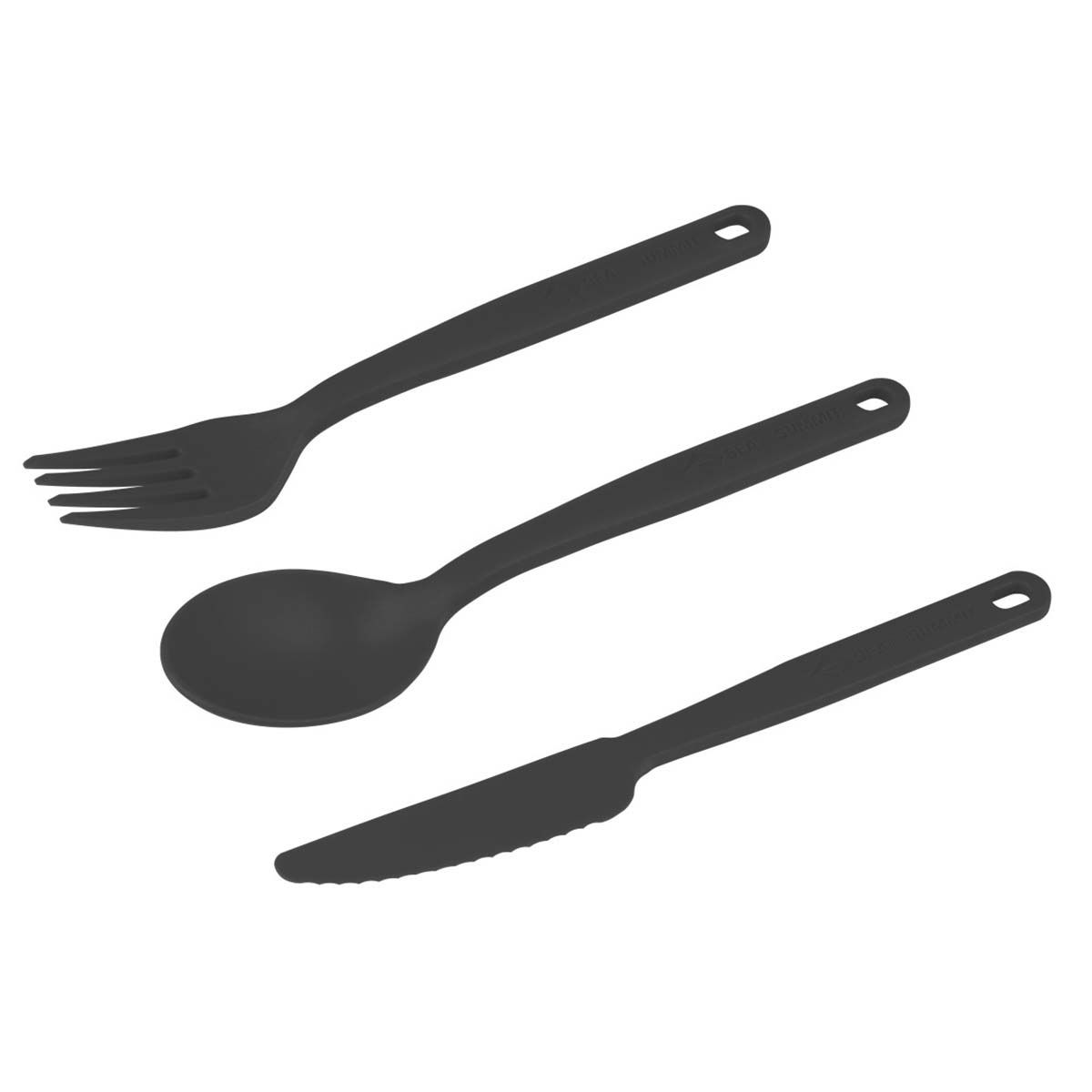 Sea to Summit Camp Cutlery charcoal