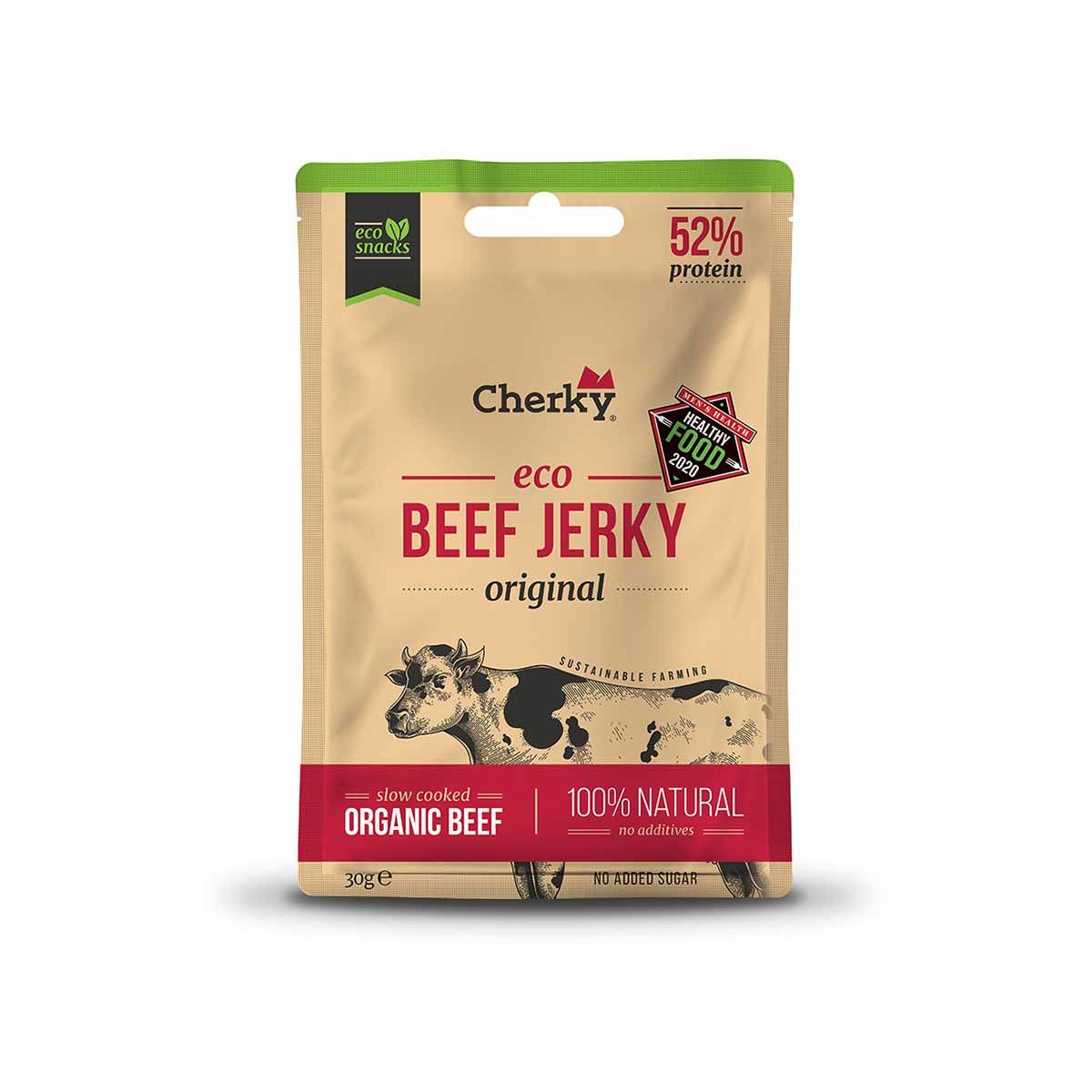 Beef jerky bio - Boeuf séché Original - 30 g