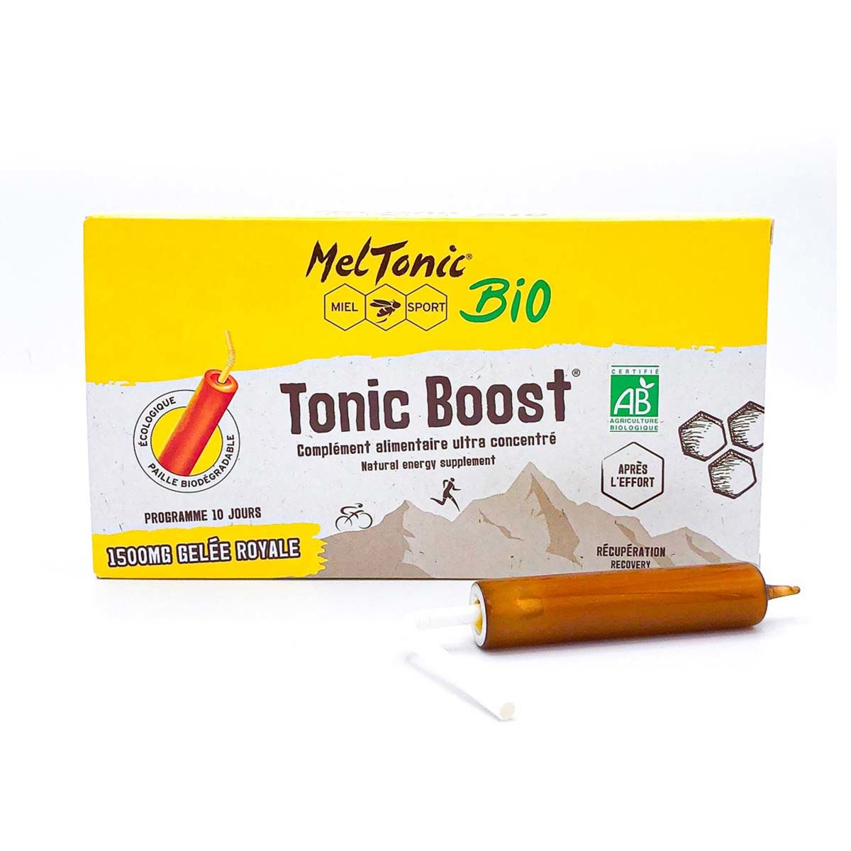 Meltonic Tonic Boost bio - Miel, propolis verte et gelée royale