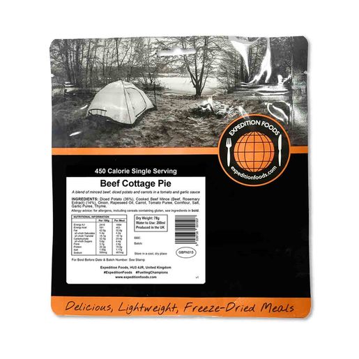 Expedition Foods Beef Cottage Pie