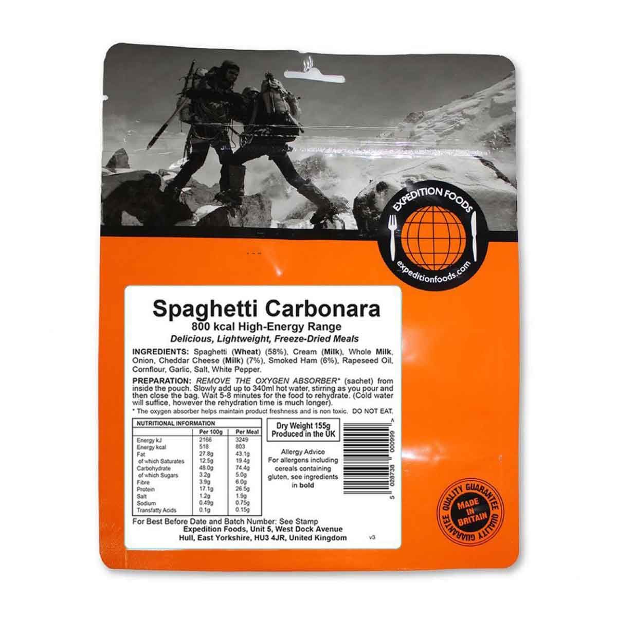 Spaghetti carbonara - Grand format