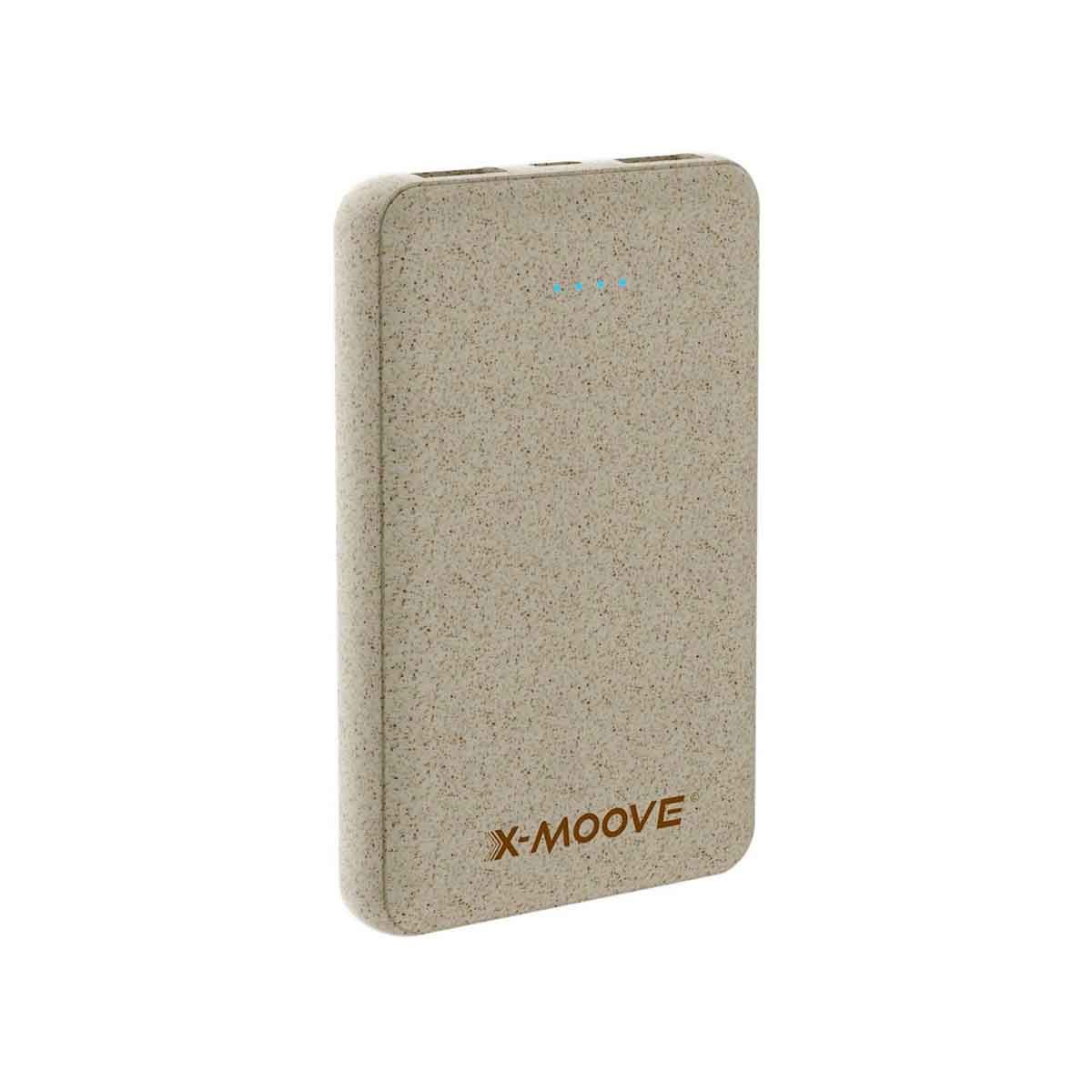 Batterie externe écologique X-Moove Powereco 5000 mAh - 2 ports USB