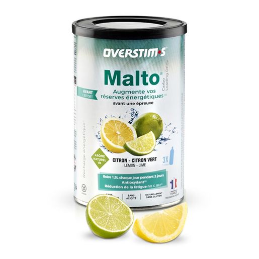 Overstims Malto Antioxydant 500g citron vert