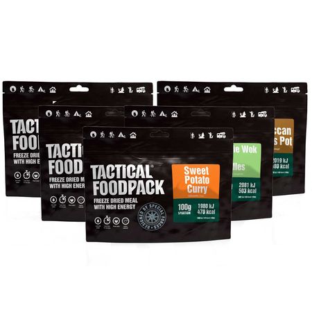 Pack Tactical Foodpack - 15 jours - 1 personne - 8 ans - 1500 Kcal/jour