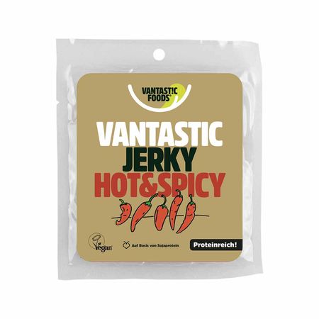 Soy jerky vegan - Hot & Spicy - 70 g
