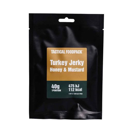 Turkey jerky miel moutarde Tactical Foodpack