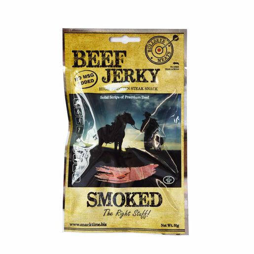 Beef jerky fumé viande séchée