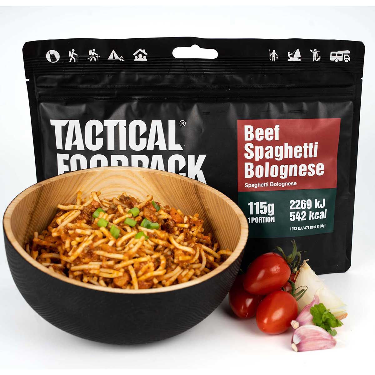 Spaghettis bolognaises tactical foodpack