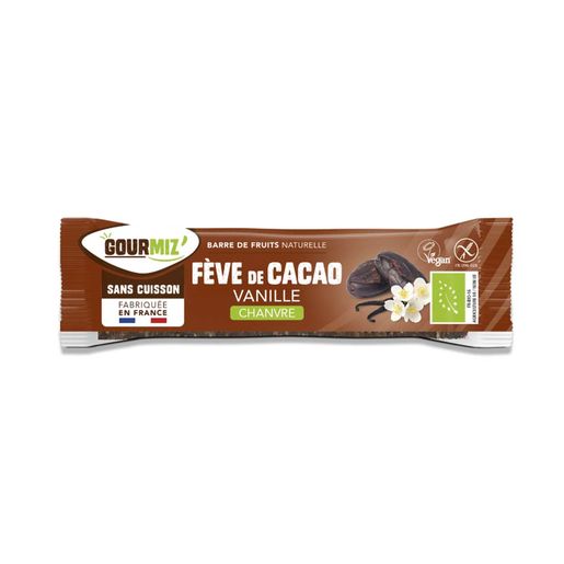 Gourmiz barre bio cacao vanille