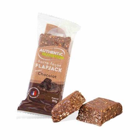 Barre flapjack Authentic Nutrition - Chocolat