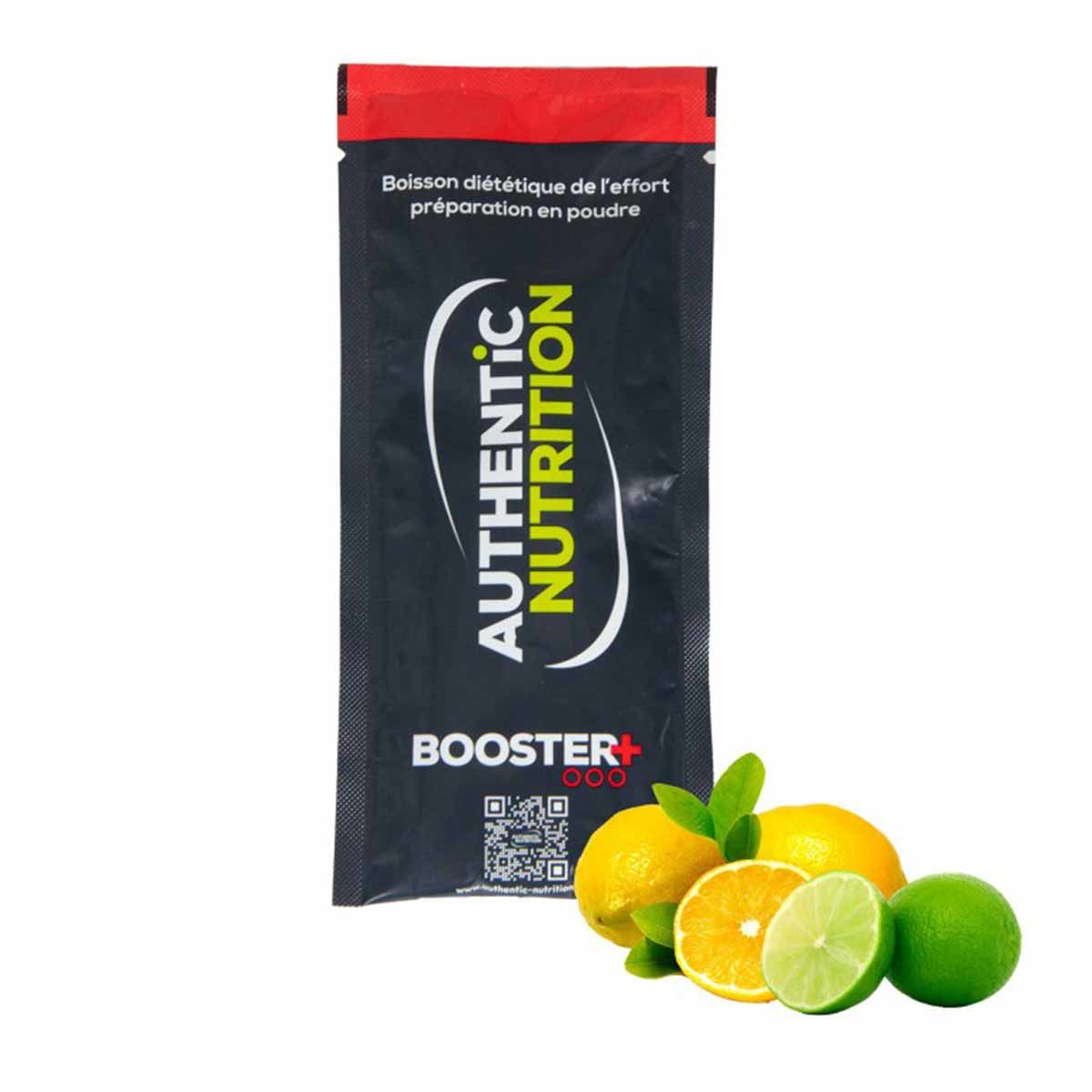 Boisson énergétique Authentic Nutrition Booster+ - Citron