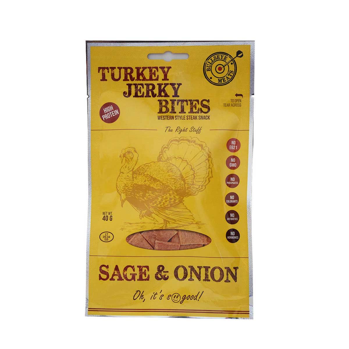 Turkey Jerky  - Dinde séchée Oignon - 40 g