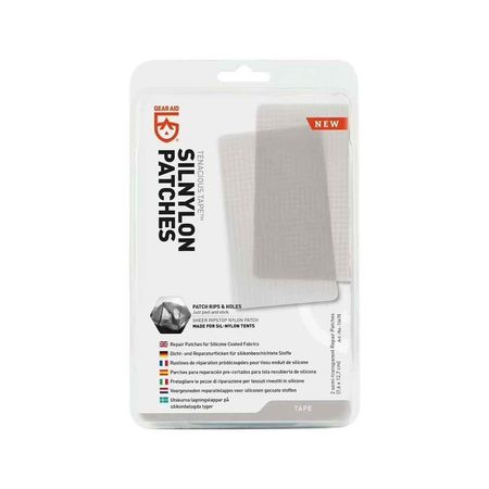 Rustines Gear Aid pour tissu enduit de silicone