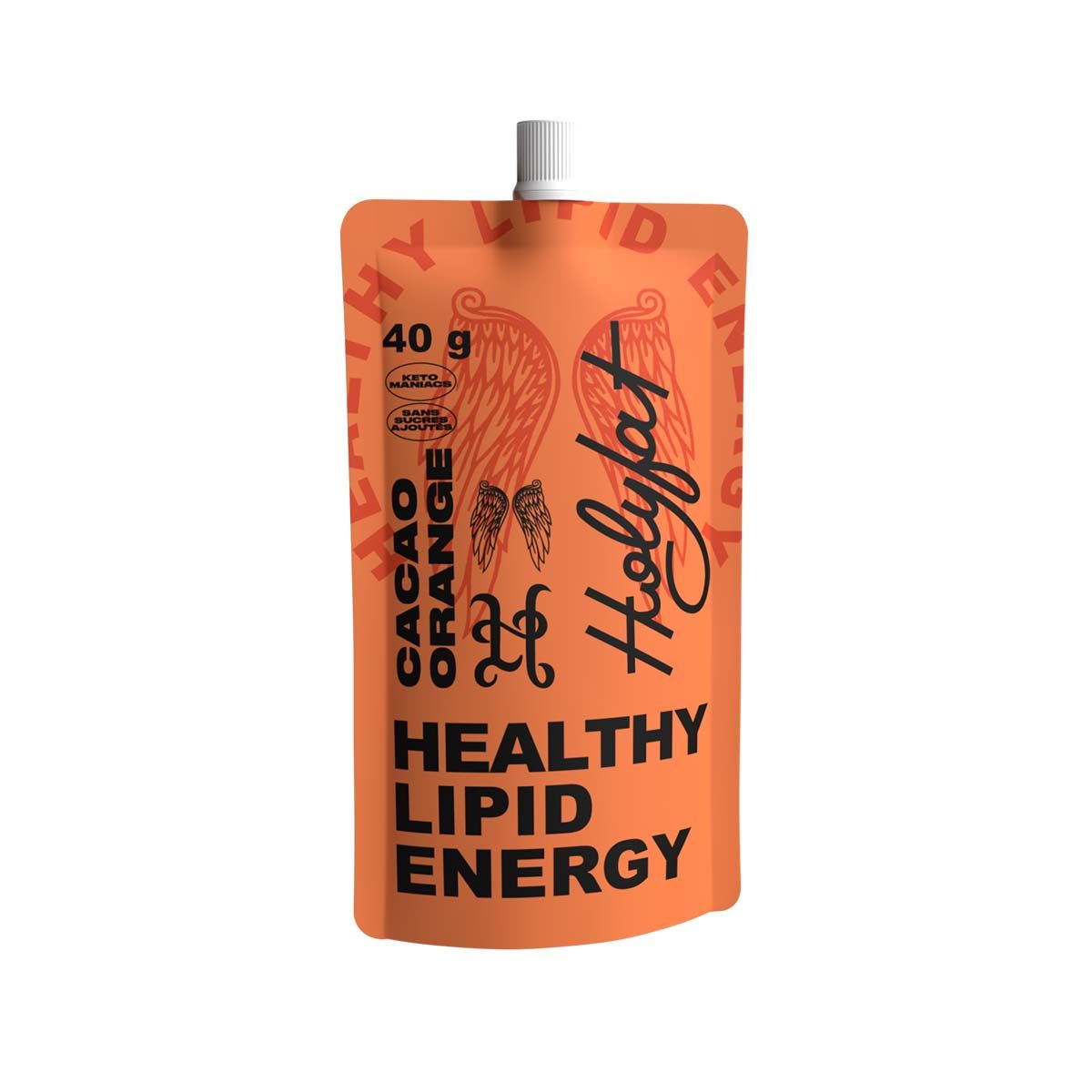 Purée énergétique Holyfat - Cacao, orange