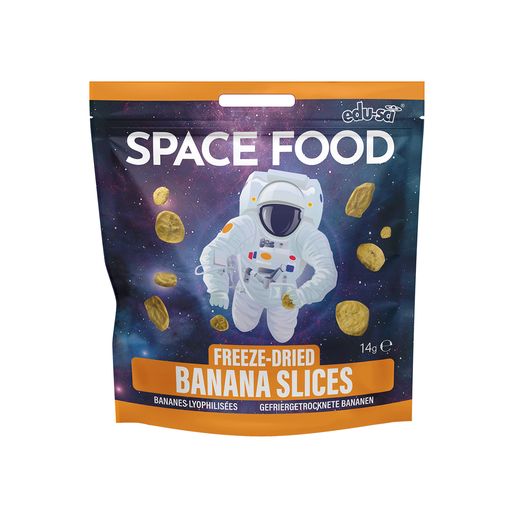 Space food morceaux de bananes
