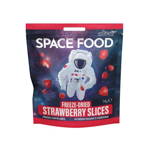 Space food morceaux de fraises