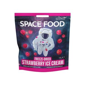 Space food creme glacee a la fraise