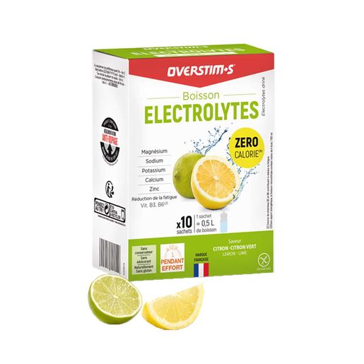 Overstim boisson electrolytes citron