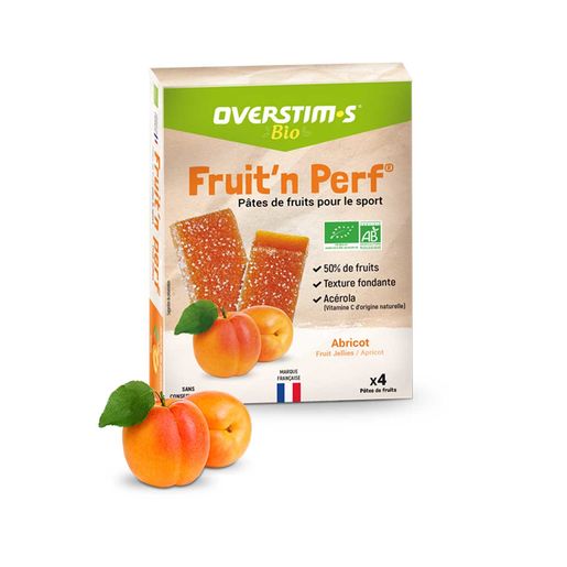 Pate de fruit bio overstims abricot