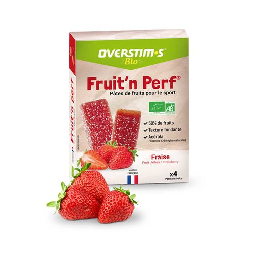 Pate de fruit bio overstims fraises