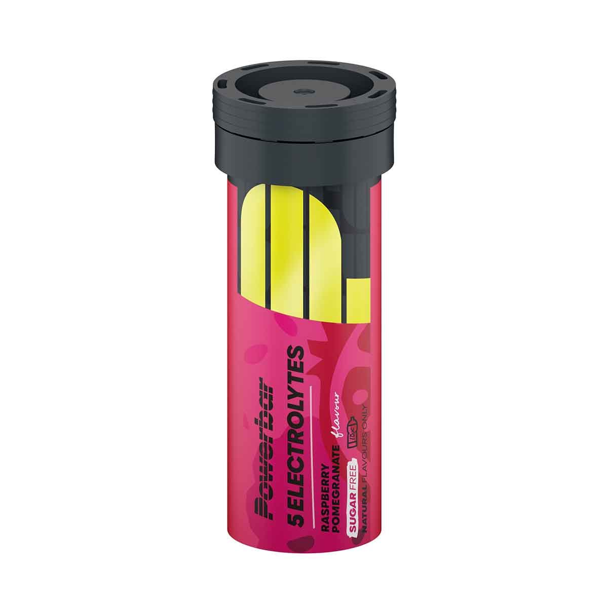 Tube de pastilles électrolytes Powerbar - Framboise, grenade