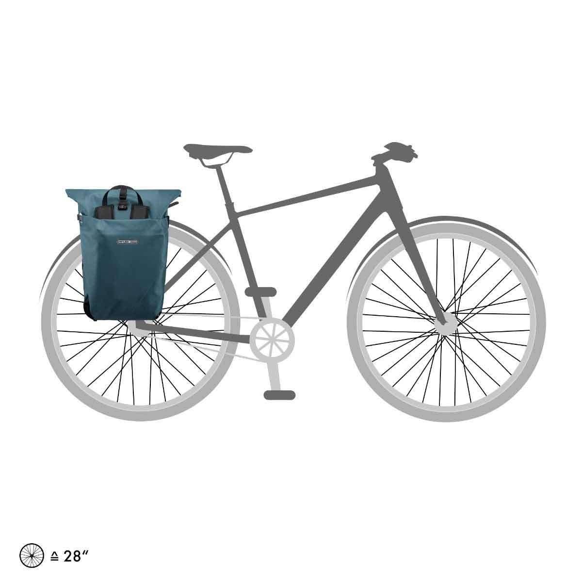 Sacoche pour vélo et sac à dos hybride Ortlieb modèle Vario PS