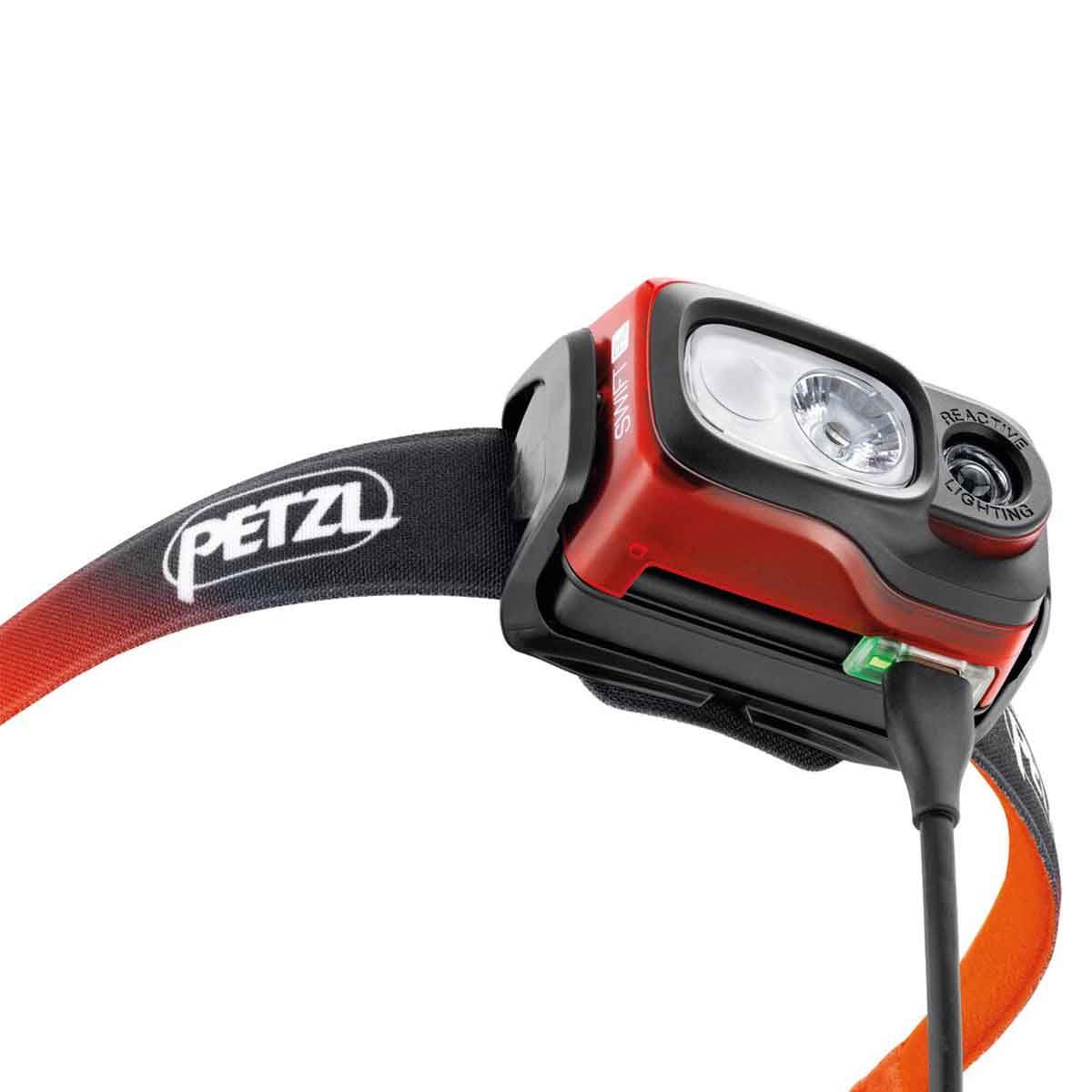 Lampe frontale Petzl Swift RL - Orange
