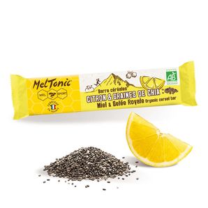 Barre céréales bio Meltonic - Citron et graines de chia