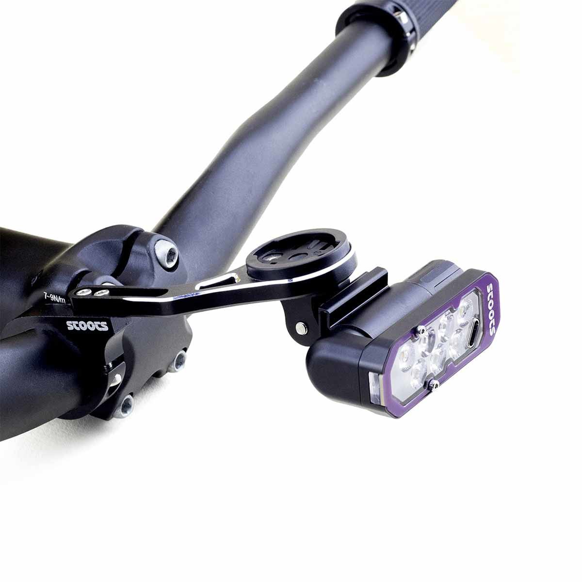 Support vélo pour GPS et lampe frontale Stoots type easyLock 18