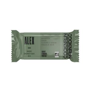 Barre énergétique bio Alex - Noisettes, cacao, avoine, chocolat noir