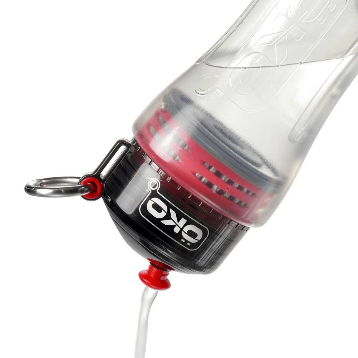 Gourde filtrante ÖKO - 1 L - Rouge