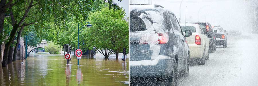 : Inondations, neige, tempêtes, autant de circonstances exceptionnelles qui peuvent paralyser une région